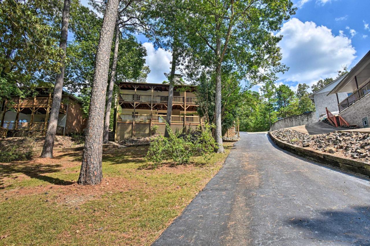 Hot Springs Home On Lake With Private Boat Dock! Exterior photo